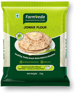 farmveda jowar sorghum flour  kneads without hot water 2 kg