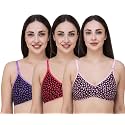 Fasense Women39s Cotton Leaf Print Medium Coverage