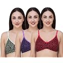 Fasense Women39s Cotton Leaf Print Medium Coverage