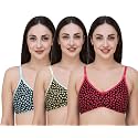 Fasense Women39s Cotton Leaf Print Medium Coverage