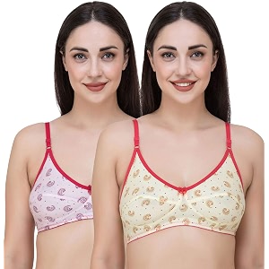 Fasense Womens Wire Free Non Padded Cotton