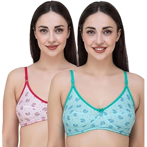 Fasense Womens Wire Free Non Padded Cotton