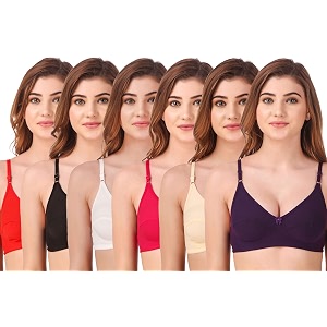 Fasense Womens Wire Free Non Padded Cotton