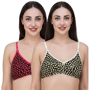 Fasense Womens Wire Free Non Padded Cotton