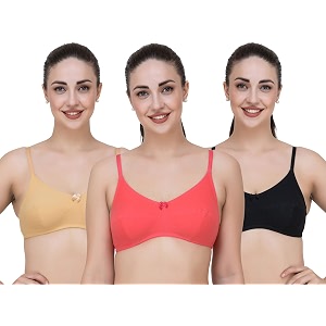 Fasense Womens Wire Free Non Padded Cotton