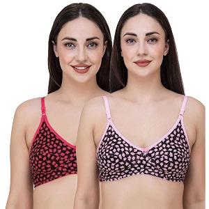 Fasense Womens Wire Free Non Padded Cotton