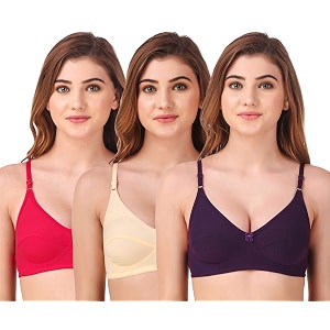 Fasense Womens Wire Free Non Padded Cotton