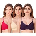 Fasense Women39s Wire Free Non Padded Cotton