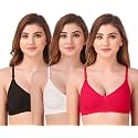 Fasense Women39s Wire Free Non Padded Cotton