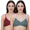 Fasense Women39s Wire Free Non Padded Cotton
