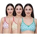 Fasense Women39s Wire Free Non Padded Cotton