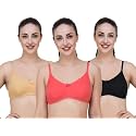 Fasense Women39s Wire Free Non Padded Cotton
