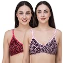 Fasense Women39s Wire Free Non Padded Cotton