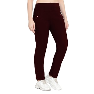 fashiol women39s winter lower  woolen fleece lined track pants  warm amp comfortable winter wear  relaxed fit elastic waist joggers  soft lounge sweatpants with pockets  stylish amp cozy