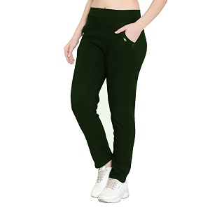 fashiol women39s winter lower  woolen fleece lined track pants  warm amp comfortable winter wear  relaxed fit elastic waist joggers  soft lounge sweatpants with pockets  stylish amp cozy