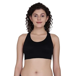 Fashiol Womens Lightly Padded Racerback Sports Bra