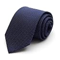 Fashion 3.5'' Ties for Men Business Wedding Necktie 9CM Checkered Striped Plaid Polka Dot Neck Tie Gift Box