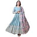 Fashion Basket Georgette Embroidered Anarkali Dress for