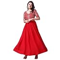 Fashion Basket Georgette Embroidered Anarkali Dress for