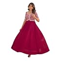 Fashion Basket Georgette Embroidered Anarkali Dress for