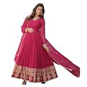 Fashion Basket Havy Georgette Embroidered Anarkali Dress for Women