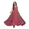 Fashion Basket Women39s Prple Color Georgette Anarkali
