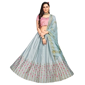 fashion basket satin embroidery sky blue lehenga choli for womens fb-lh-l8292_sky blue_free size