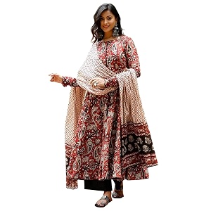 Fashion Basket Women Rayon Kurta Set