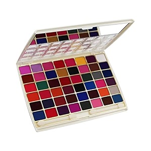 fashion colour fantastic professional makeup kit  48 eyeshadows  waterproof  multicolor palette  shimmer  ultra pigmented  long lasting  blendable eye makeup palette  available in 2 shades  62g
