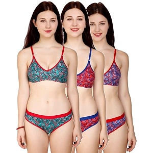 Fashion Comfortz Women Lingerie Set