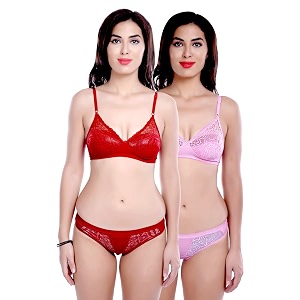 Fashion Comfortz Women Lingerie Set