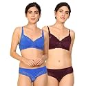 Fashion Comfortz Women39s Bra Panty Set