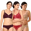 Fashion Comfortz Women39s Bra Panty Set