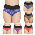 Fashion Comfortz Women Cotton Panties Color May