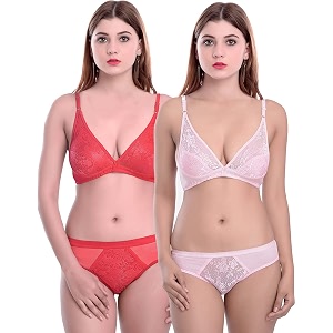 Fashion Comfortz Women Lingerie Set