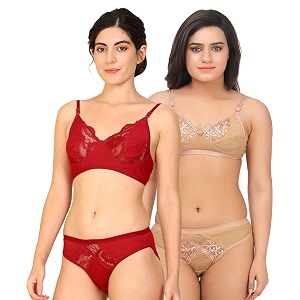 Fashion Comfortz Women Lingerie Set