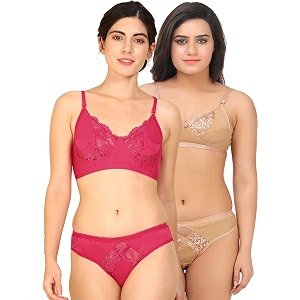 Fashion Comfortz Women Lingerie Set