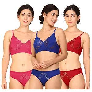 Fashion Comfortz Women Lingerie Set