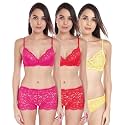 Fashion Comfortz Women Lingerie Set