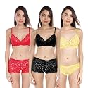 Fashion Comfortz Women Lingerie Set
