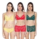Fashion Comfortz Women Lingerie Set