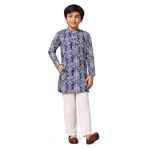 Fashion Dream Boys Cotton Blend Kurta Pyjama