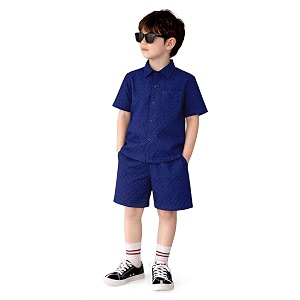 Fashion Dream Boys Cotton Blend Solid Clothing