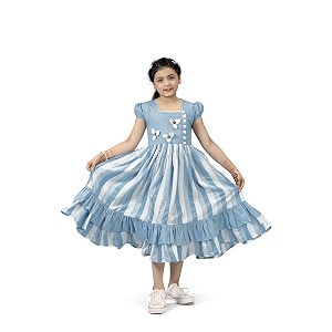 Fashion Dream Girls Cotton Blend Printed One