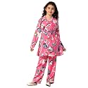 Fashion Dream Girl39s Rayon Abstract Printed Clothing