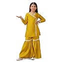 Fashion Dream Girl39s Silk Blend Salwar SuitKids