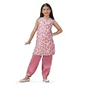 Fashion Dream Girl39s Silk Blend Salwar SuitKids