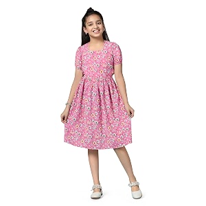 fashion dream girl39s fit and flare knee length dress