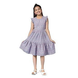 fashion dream girl39s fit and flare knee length dress