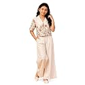Fashion Dream Girls Cotton Blend Embroidered Co-Ord